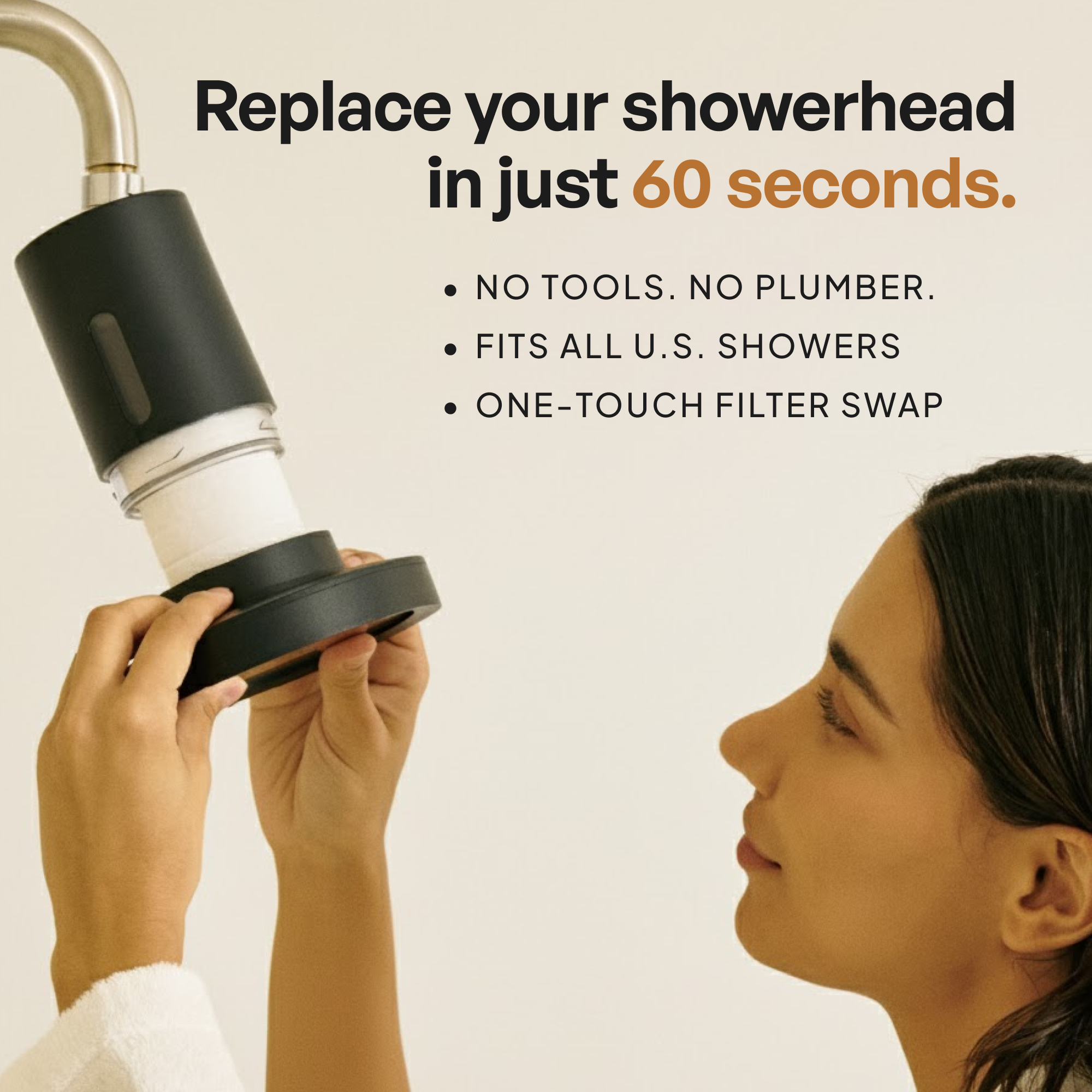 the Second Shower Head