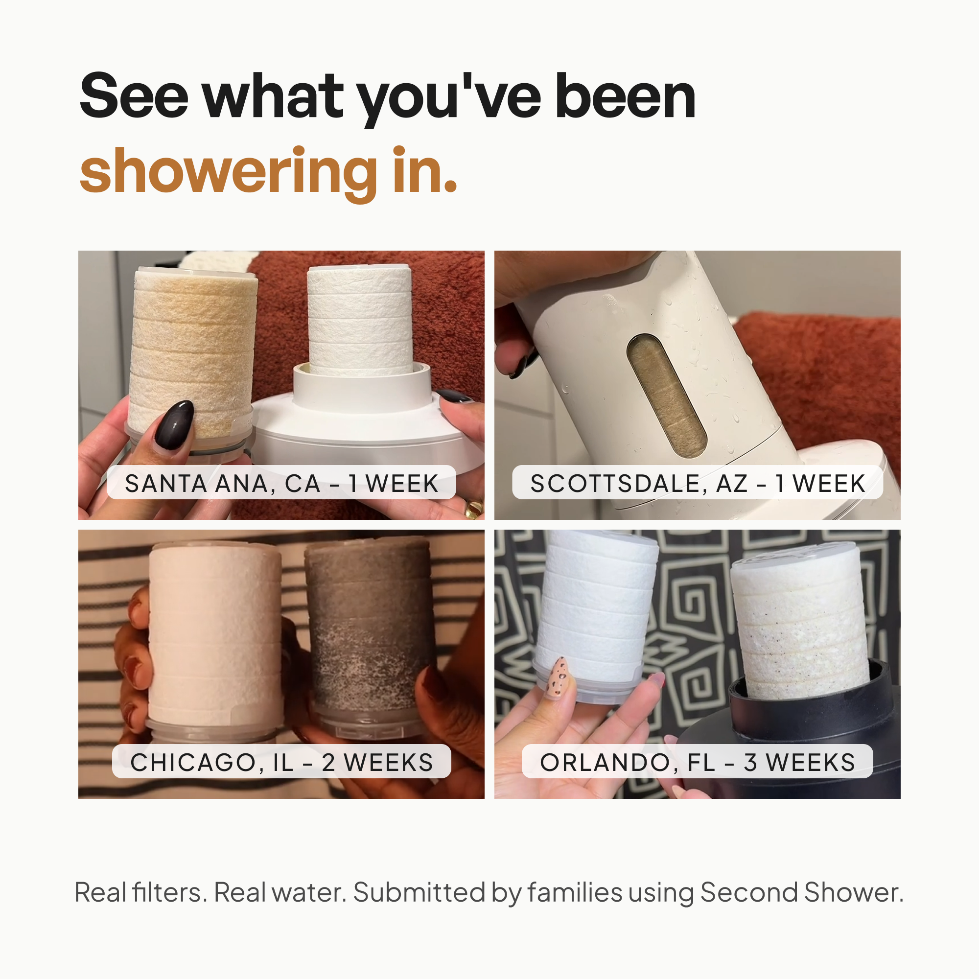 the Second Shower Head
