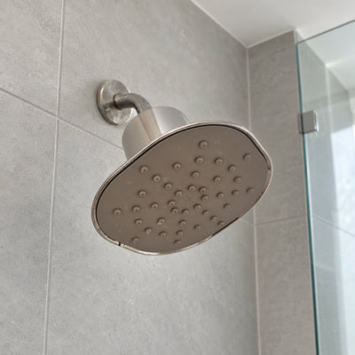 Afina filtered shower, photographed by Second Shower