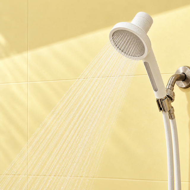 The Second Showerhand, white