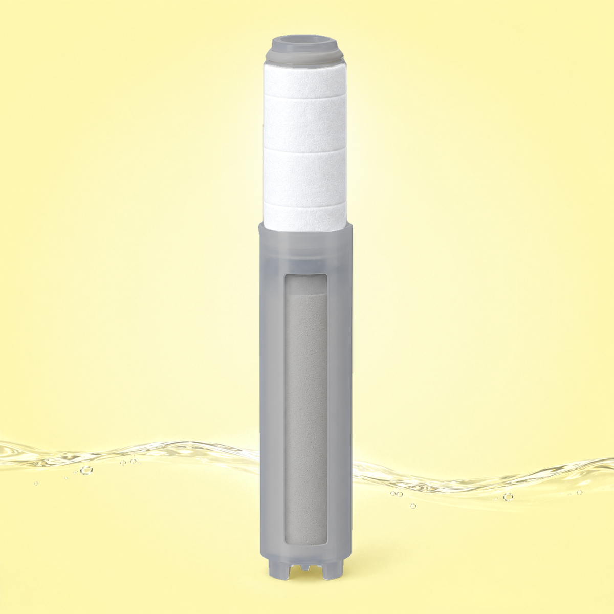 The Showerhand filter and its sediment sleeve