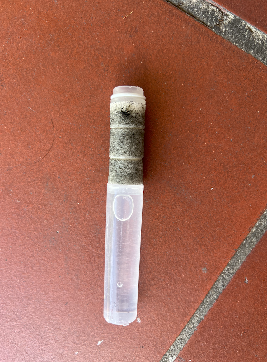 Used Second Shower filter after 26 days — Lisa, Menlo Park, CA