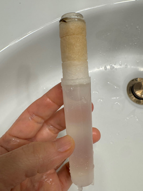 Wallingford, CT — 28 days — Gina C. Second Shower filter proof